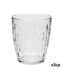 Water/drinks glasas Artems (PC 3), glass, transparent, 10cm / 340cc