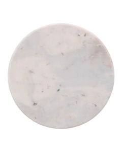 Pjatë servirje Sublima, mermer, e bardhë, Dia.30 cm