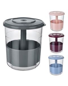 Enë për ruajtjen e ullinjve, plastike, ngjyra të ndryshme, Dia.13x15 cm