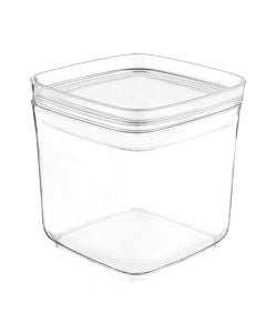 Hermetic jar, plastic, transparent, 750 ml
