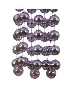Decorative string, plastic, purple, 270 cm