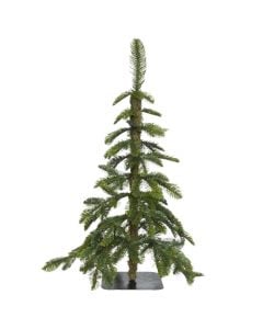 Table Christmas tree, PVC, green, Dia.40 x H90 cm
