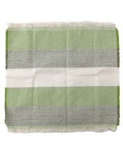 Cushion cover Olive, 50% cotton/50% polyester, green, 45x45 cm
