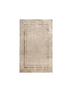 Carpet Lisa, modern, polyester, cream/beige, 133x190