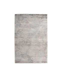 Opera carpet, modern, polyester and heatset, light grey/blue, 160x230 cm