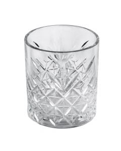Whisky glass "TIMELESS TUMBLER" 345 cc (Pk 4), Size: D.8.5 x9.6 cm, Color: Clear, Material: Glass