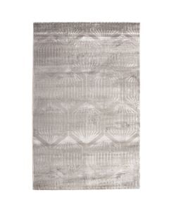 Opera carpet, modern, polyester and heatset, light grey, 200x300 cm