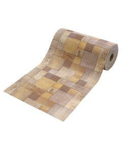 Non slip toilet mat, PVC, parquet design, 65 cm