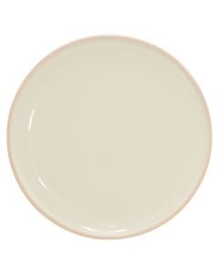 Serving plate Asma, ceramic, beige shade, Dia.27 cm