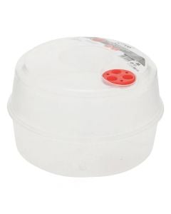 Lid for microwave bowl, Dia.25 cm, white, plastic