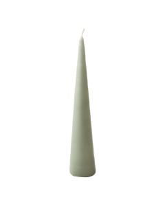 Long candle, paraffin, green, Dia.5xH25 cm
