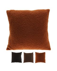 Decorative pillow, polyester, 3 different colors, 45x45 cm
