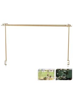 Decorative hangers for tables, metal, gold, 98x140 - 240 cm