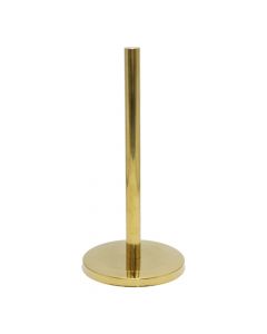 Napkin holder, metal, gold, Dia.15x31 cm