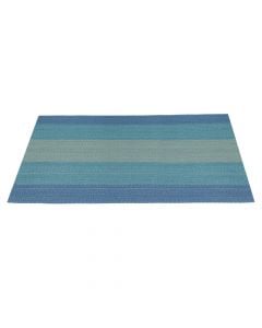 Shtroje tavoline, PVC, blu turkez, 30x45 cm