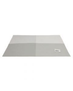Table mat, PVC, shades of gray with squares, 30x40 cm