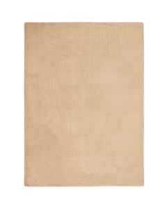 Soft Touch carpet, 100% polyester, light brown, 200x300 cm