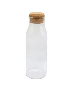 Kanë uji/lëngje, qelq, transparente, 1.1 Lt