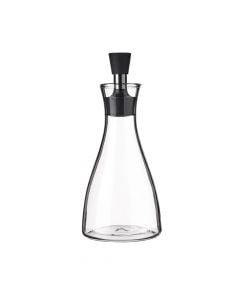 Bottle of oil/vinegar, glass, transparent, H23 cm / 500 ml
