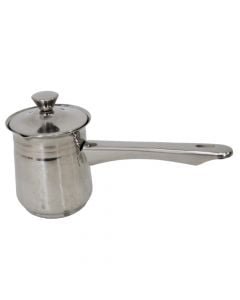 Coffee triple pot with lid, stainless, silver, 180ml/Dia.6.5x7 cm