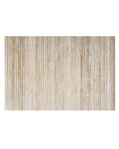 Bamboo rug Gesso, beige, bamboo, 80x150 cm