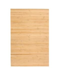 Bamboo rug Natur, natural brown, bamboo, 60x90 cm