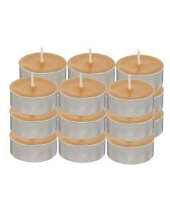 Qiri T Light Hugo (PK 18), parafinë, e verdhë, Dia.3.7x1.5 cm