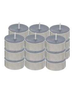 Qiri T Light Hugo (PK 18), parafinë, blu, Dia.3.7x1.5 cm