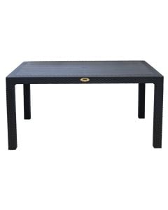 Rectangular table, plastic, anthracite g