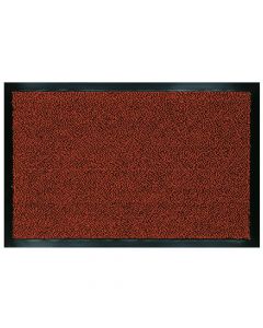 Nevada doormat, polypropylene/vinyl, crimson, 40x60 cm, 5.5 mm, 2.35 kg/mt2