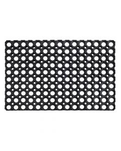 Compos door mat, 100% rubber, black, 40x60 cm, 16 mm, 6.60 kg/mt2