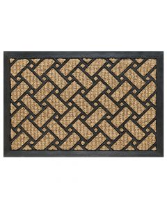 Spider door mat, coconut fiber/rubber, brown/black, 40x70 cm, 10 mm