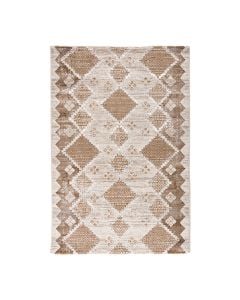 Creation carpet, polyester, cream/beige, 160x230 cm