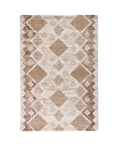 Creation carpet, polyester, cream/beige, 200x300 cm