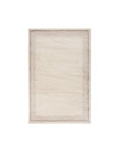 Tapet Elio, polipropilen dhe poliestër, krem/gri, 133x190 cm