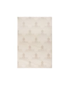 Sign carpet, polyester, cream/beige, 133x190 cm