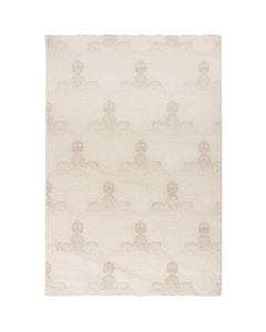 Sign carpet, polyester, cream/beige, 200x300 cm
