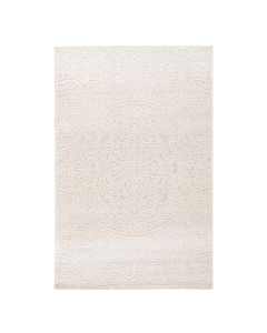 Tenerife Plus carpet, polypropylene, cream/grey, 160x230 cm