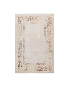 Tapet Lowa, modern, poliestër, pana/mustardë, 133x190 cm