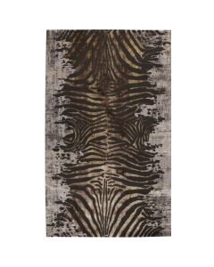 Tapet Lisa, modern, poliestër, gri/floriri, 200x300 cm