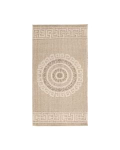 Rug Nevada, modern, polypropylene, brown/cream, 80x150 cm