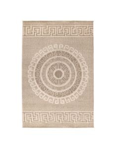 Carpet Nevada, modern, polypropylene, brown/cream, 160x230 cm