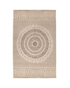 Carpet Nevada, modern, polypropylene, brown/cream, 200x300 cm