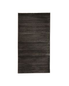 Rug Maximilian, modern, polyester, anthracite/grey, 80x150 cm
