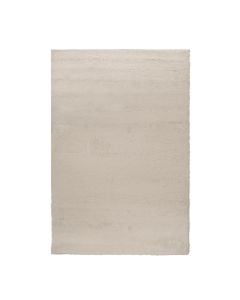 Carpet Parma Shaggy,  polypropylene + frieze, cream, 133x190 cm