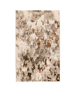 Derben carpet, polypropylene, cream/beige/gold, 200x300 cm