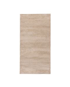 Rrugicë Kigali, polipropilen dhe frize, bezhë, 80x150 cm