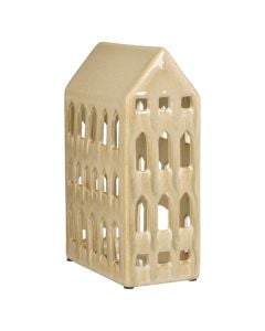 Decorative home, cream color, L14xW8.5xH22.5 cm