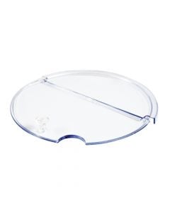 Acrylic lid with acrylic knob, Size: Dia. 23 cm Color: White, Material: Acrylic