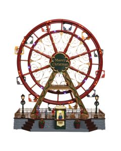 XMANS decorative large ferris wheel, RGB, IP20, 220 V, 37x21x45 cm, with movement